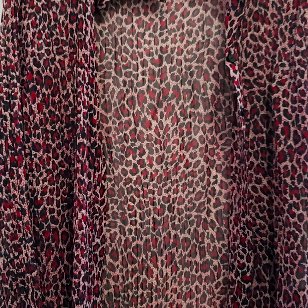 Perfect condition blouse,  see through material